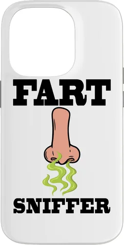 Miniatura 17 de Fart Sniffer Shirt, Gross Dad Joke Shirt, Weird Funny Fart Case for iPhone 17
