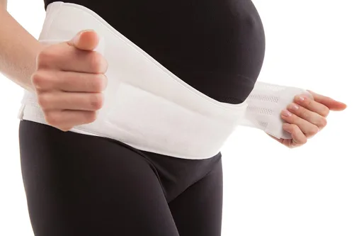 Miniatura 6 de GABRIALLA Cinturón de apoyo de maternidad con forro de algodón transpirable ayuda a prevenir estrías y aliviar el dolor de espalda baja la mejor