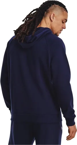 Miniatura 3 de Under Armour Rival - Sudadera con capucha para hombre, de vellón y con logotipo