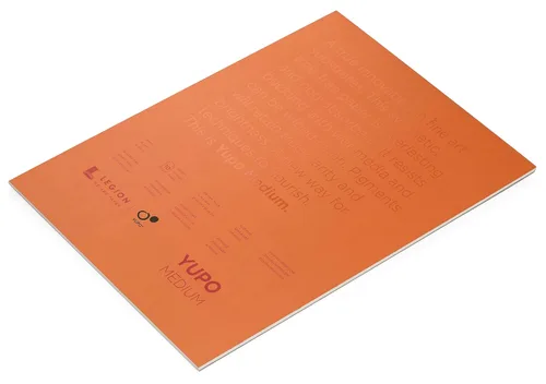 Miniatura 2 de Legion Paper L21YUP197WH1114 Papel sintético para encuadernar, para acuarelas, sin ácido, resistente al agua, de 11 x 14 pulgadas, de polipropileno