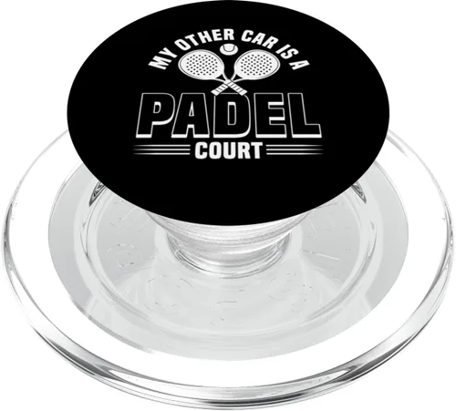 Miniatura 7 de My Other Car is A Padel Racquet Paddle PopSockets Adhesive PopGrip