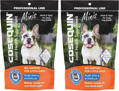 Miniatura 10 de Nutramax Laboratories Cosequin Plus MSM & Boswellia - Masticables suaves de tamaño mini