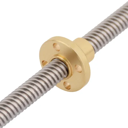Miniatura 4 de [Paquete de 16 piezas] Kit de tornillo de avance T8 de 150 mm / 5.9 pulgadas, 2 x guía de eje de varilla de movimiento lineal, 4 piezas de bloques
