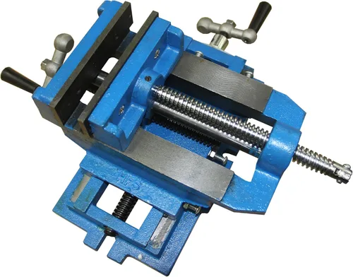 Miniatura 5 de HFS(R) Tornillo de Banco Deslizante Cruzado de 3" para Taladro Fresado de Metal de 2 Vías X-Y Máquina de Sujeción Resistente