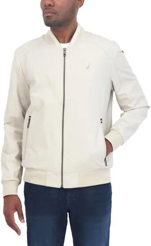 Miniatura 6 de Nautica - Chaqueta bomber ligera para hombre – Resistente al viento y al agua, tallas regulares, grandes y altas
