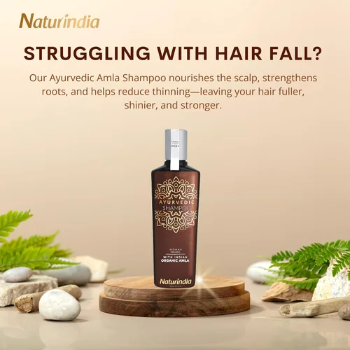 Miniatura 6 de Champú orgánico ayurvédico para el crecimiento del cabello Amla Indian Vitalize Formula para cabello brillante y fuerte con vitamina C y hierbas
