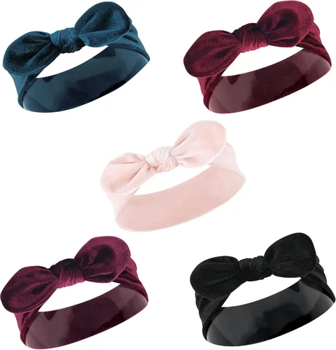 Miniatura 11 de Hudson Baby - Diademas de algodón y sintéticas, talla 0-24 meses Floral azul