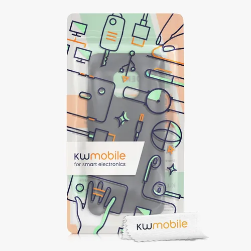Miniatura 6 de kwmobile Funda compatible con Huawei Mate 20 Pro - Funda de silicona TPU con acabado suave - Negro mate