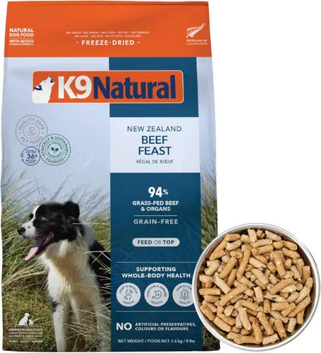 Miniatura 15 de K9 Natural - Alimento liofilizado para perros sin granos - Cordero, 4 libras