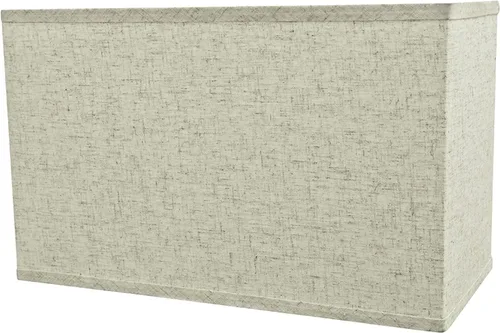 Miniatura 3 de Aspen Creative 36006A - Pantalla rectangular de transición con forma de tapa dura, color beige, ancho (8 + 16 pulgadas) x 10 pulgadas