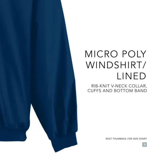 Miniatura 3 de Augusta Sportswear Augusta Micro Poly WindshirtLined para mujer