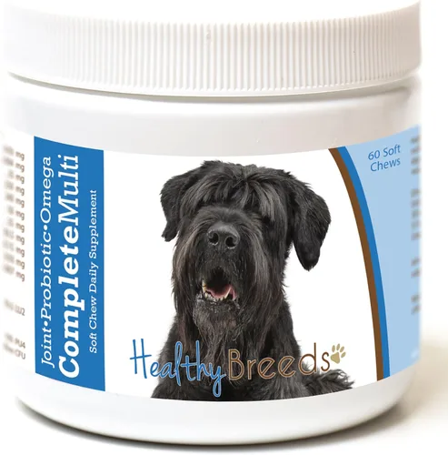 Miniatura 197 de Healthy Breeds Pug todo en uno multivitamínico suave masticable 60