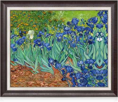 Miniatura 21 de Serie de pinturas de Vincent Van Gogh (favoritos). Reproducción de arte clásico de Van Gogh, impreso en lienzo Noche estrellada