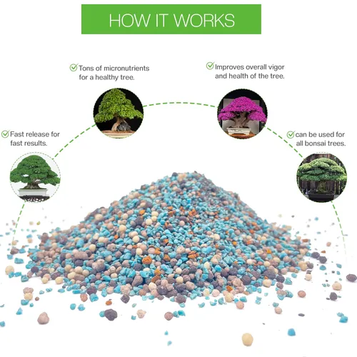 Miniatura 2 de Fertilizante multiusos para bonsái de The Bonsai Supply - 1.8 Lbs Resultados rápidos Micro nutrientes para la salud del bonsái vital