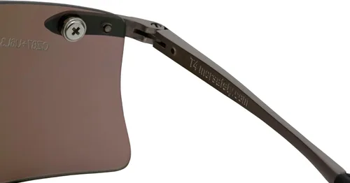 Miniatura 5 de Crews T411G Rubicon - Gafas de seguridad con espejo esmeralda, 1 par Lente de espejo esmeralda