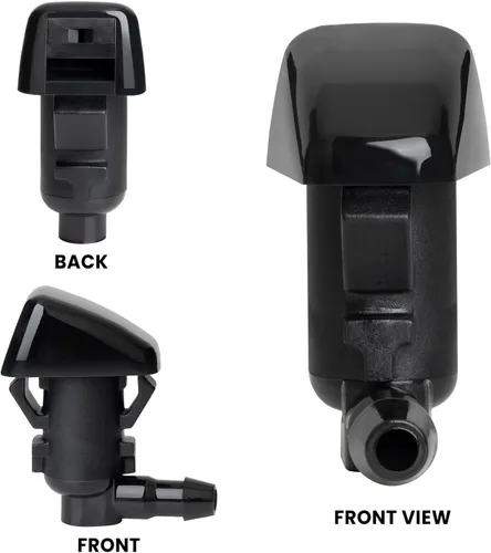 Miniatura 5 de Juego de 2 boquillas lavadoras delanteras apropiado para 2008-2012 Jeep Liberty, 2006-2010 Jeep Commander, 2007-2011 Dodge Nitro. Repuesto #