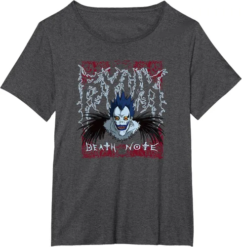 Miniatura 5 de Death Note Camiseta Ryuk Heavy Metal, Negro, S