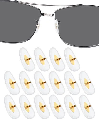 Miniatura 26 de DROGO Almohadillas de nariz de repuesto de silicona suave para gafas de sol RayBan RB3025/RB3026, antideslizantes, agradables a la piel