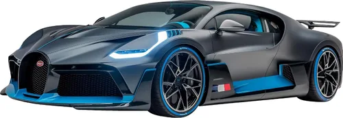Miniatura 4 de Bugatti Divo - Calcomanía de vinilo extraíble para pared, diseño de superdeportivo exótico, decoración de habitación de niños (48 x 17 pulgadas)
