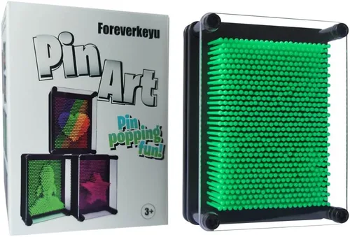 Miniatura 4 de Arte de pines 3D – 5 x 3.75 pulgadas sensorial Fidget juguete de impresión de Pin – Regalo para niños, niñas, niños y adultos