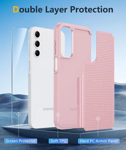 Miniatura 815 de FNTCASE Funda para iPhone 17 Pro: Fundas delgadas translúcidas de color azul claro compatibles con MagSafe, protección completa de la cámara