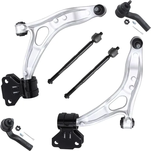Miniatura 181 de Detroit Axle - Kit de extremo delantero para Chrysler 300 Dodge Charge Challenger 2011-2023, 2 brazos de control inferiores traseros 2 rótulas