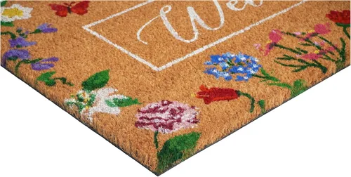 Miniatura 5 de Calloway Mills Felpudo de bienvenida Butterfly Garden 24 x 36 Bienvenido al jardín de mariposas