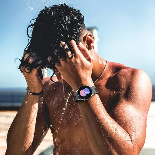 Miniatura 5 de DaQin - Correa deportiva sin huecos compatible con Samsung Galaxy Watch 7/6/5/4 Bandas 40mm 44mm/Galaxy Watch FE/Watch 6 4 Classic 43mm 47mm 42mm