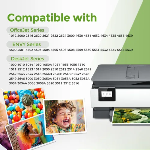 Miniatura 2 de Cartucho de tinta de color 61XL para HP 61 XL 61 Tinta de color para Envy 4500 4502 5534 5535 DeskJet 2512 3510 2542 2540 2544 3000 3050a 3052a 1055