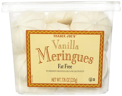 Trader Joe's Galletas de merengues de vainilla - Paquete de 2
