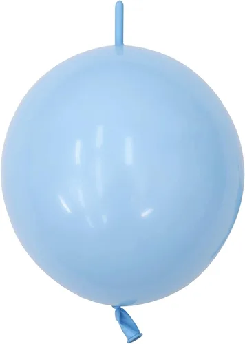Miniatura 25 de IN-JOOYAA Globo de látex rosa bebé de 6 pulgadas, 100 globos de enlace rápido para decoración de fiestas