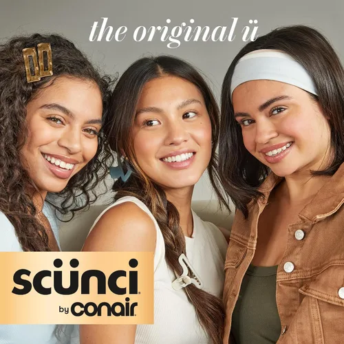 Miniatura 6 de Scunci by Conair The Original Satin Scrunchies 20pk - Accesorios para el cabello para niñas y mujeres - Ideal para todo tipo de cabello - Varios