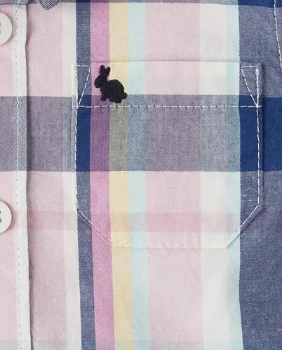 Miniatura 8 de Gymboree Conjunto de body de manga larga y pantalones cortos chinos para bebé