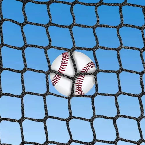 Miniatura 3 de Aoneky Red de poliéster para béisbol, malla sin nudos de alta resistencia para golpear y lanzar, barrera resistente a los rayos UV y a la intemperie