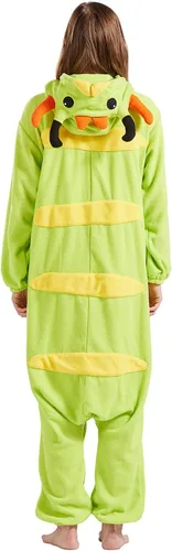 Miniatura 6 de DarkCom Pijama de una pieza de animal para mujer y hombre, disfraz de Halloween, ropa de dormir de Navidad