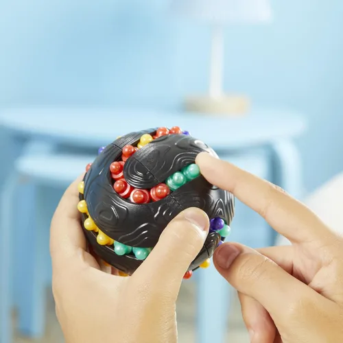 Miniatura 3 de Hasbro Gaming Atomix - Juego para niños, adolescentes y adultos, rompecabezas de bola y juguete para ansiedad, 1 jugador, actividades portátiles
