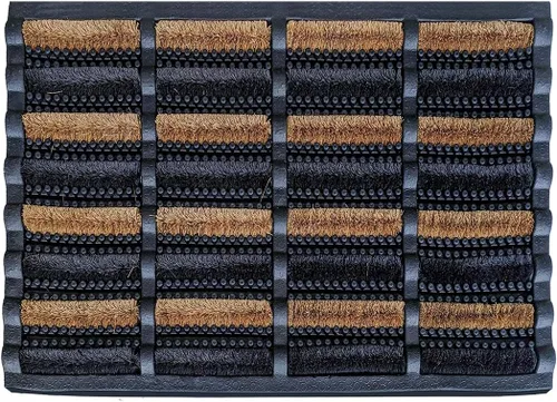 Miniatura 8 de FOOTMATTERS Ninamar Alfombrilla Bandeja Raspadora de Barro – 24 x 16 pulgadas