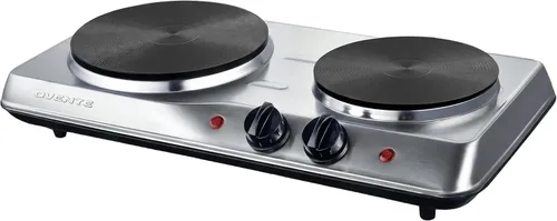 Miniatura 13 de OVENTE Electric Countertop Single Burner,1000W Cooktop with 7.25 Inch Cast Iron Hot Plate,5 Level Temperature Control,Compact Cooking Stove &Easy to