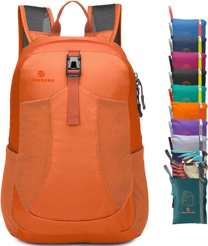 Miniatura 8 de Sinotron - Mochila de senderismo ligera y plegable de 22 l, mochila pequeña de senderismo, mochila de día para mujeres, hombres, viajes, camping