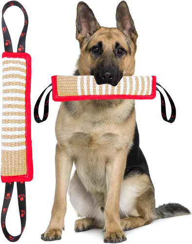 Miniatura 8 de Clysoru Juguete de yute resistente para perros