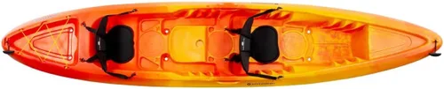 Miniatura 5 de Perception Rambler 13.5 Kayak en tándem para sentarse en la parte superior Kayak recreativo para dos Almacenamiento con amarres 13' 6" Dapper