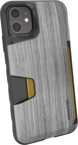 Miniatura 83 de Smartish - Funda tipo cartera para iPhone 11, diseño de cartera volumen 1 [delgada + protectora] con tarjetero - probada para caídas con ranura