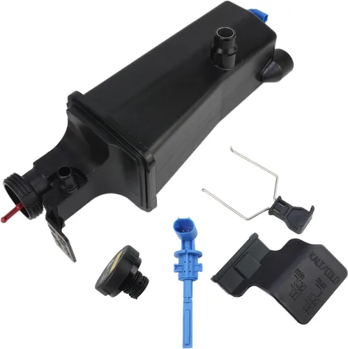 Miniatura 6 de Kit de depósito de recuperación de desbordamiento de refrigerante de motor de 6 piezas para BMW 1998-2006 E46 316i 318i 320i 320Ci 323i 325i 323Ci