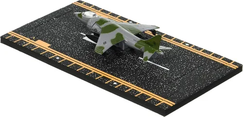 Miniatura 3 de Hot Wings Planes AV-8B Harrier (verde) con pista conectable plano fundido a presión