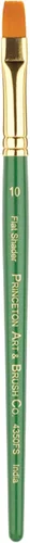 Miniatura 11 de Princeton Artist Brush Co. Lauren Series 4350 - Ventilador de mango corto tamaño 4 - Pincel sintético dorado individual para acuarela y pintura