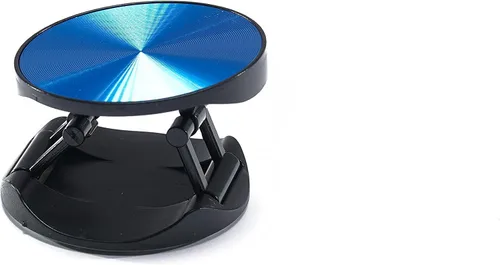 Miniatura 7 de Soporte de agarre para teléfono de dedo para iPhone y Samsung. Soporte de teléfono para enchufe de teléfono de escritorio (azul)
