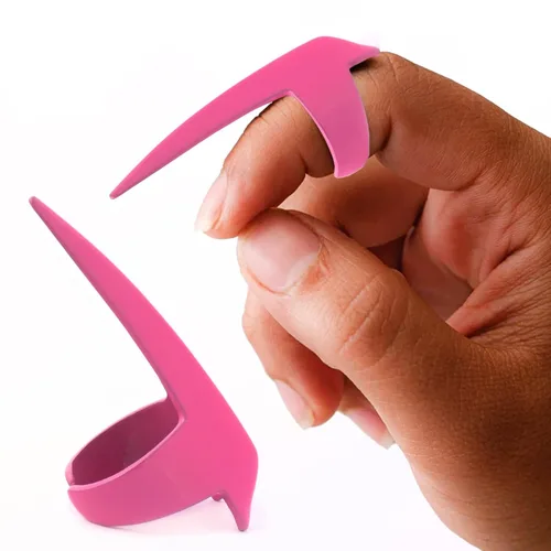 Miniatura 12 de Anillos profesionales para separar y seccionar el cabello, herramientas de acero inoxidable para trenzar el cabello para pelucas de rastas