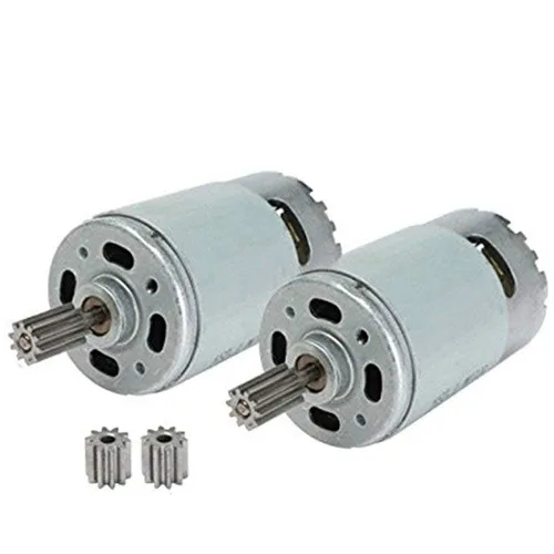 2 unids Universal 550 20000RPM Motor eléctrico de alta velocidad RS550 6V Motor Drive Accesorio para RC Car Niños Ride on Juguetes Piezas de repuesto