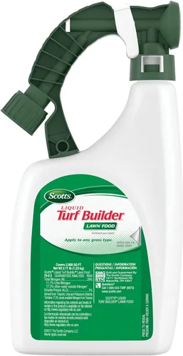Miniatura 6 de Scotts Liquid Turf Builder - Alimento para césped, fertilizante para césped, 32 onzas líquidas (paquete de 6)