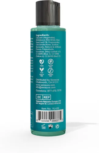 Miniatura 2 de Sensuva Sizzle Lips - Gel caliente comestible (Blueberry Ice Pop, 4.2 onzas líquidas)
